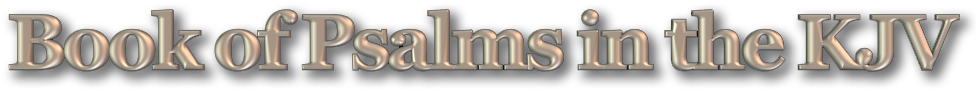 Book of Psalms in the KJV